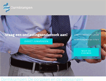 Tablet Screenshot of darmkrampen.com